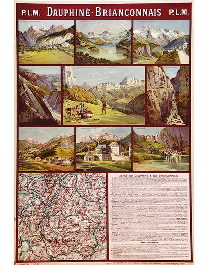 Dauphiné - Briançonnais PLM. vers 1900

HUGO...