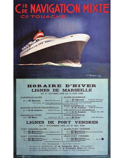 Cie de Navigation Mixte Lignes de Marseille...