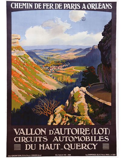 Autoire, La Vallée & les Falaises 1924

CONSTANT...