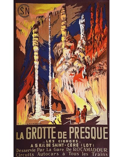 La Grotte de Presque vers 1920 