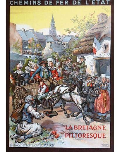 Huelgoat en Route Pour Le PArdonLa Bretagne...