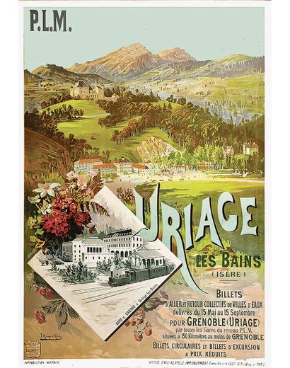 Uriage les Bains PLM vers 1890

HUGO D' ALESI...