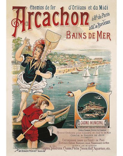 Arcachon Bains de Mer Casino Municipal 1896

GEACHE

Demachy...