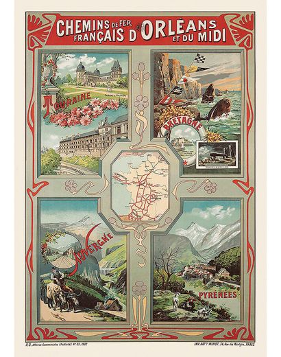 Chemins de Fer D'Orléans & du Midi 1902

HUGO...