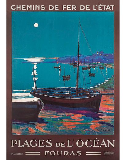 Fouras Plages de L'Océan vers 1910

GALLAND...
