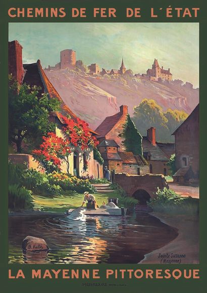 Sainte Suzane La Mayenne Pittoresque vesr...