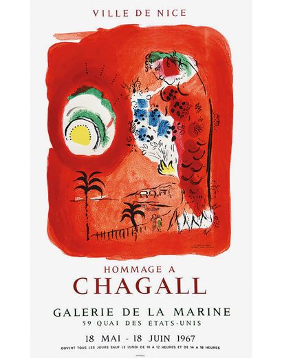 Ville de Nice Homage à Chagall Galerie De...