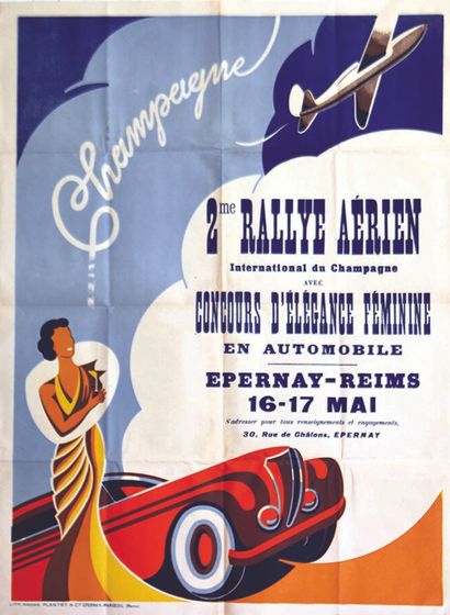 Epernay Reims 2 ème Rallye Aérien internation...