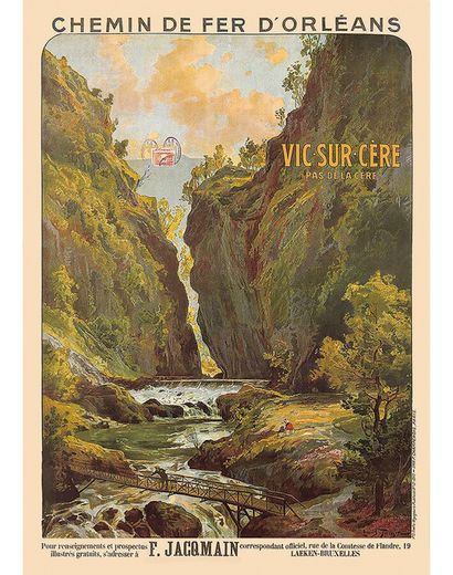Vic sur Cère Pas de La Cère 1910

TAUZIN...