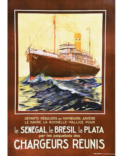 Chargeurs Réunis Sénégal - Brésil Plata vers...
