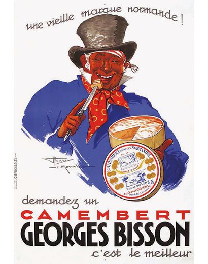 Camembert Georges Bisson 1937 Livarot ( Calvados...