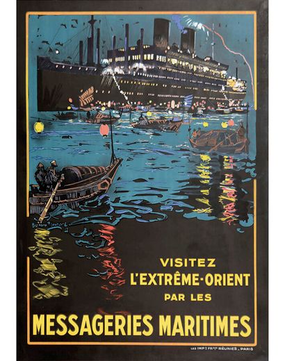 Messageries Maritimes Visitez L'Extrème orient...