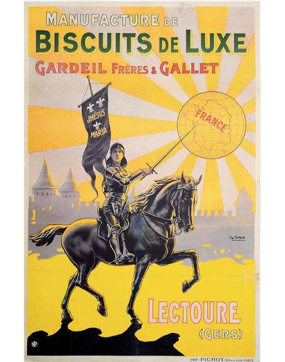 Gardel Frères & Gallet Biscuits de Luxe Lectoure...