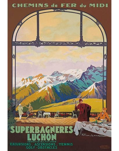 Superbagnières de Luchon vers 1930

LACAZE...