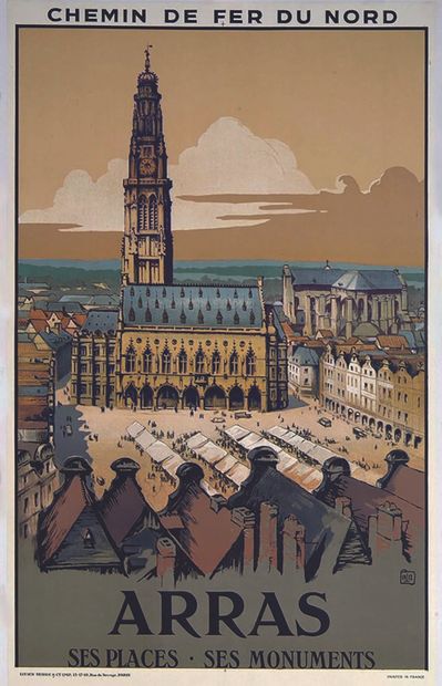 Arras Ses plages, ses monuments - Chemins...