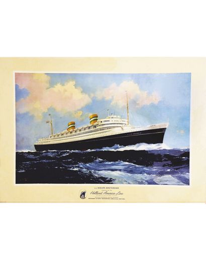 Holland America Line SS Nieuw Amsterdam Flagship...
