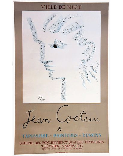 Ville de Nice Jean Cocteau Tapisserie-Peintures-Dessins...