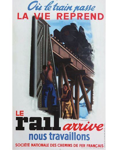 Où le Train Passe La vie reprend Le Rail...