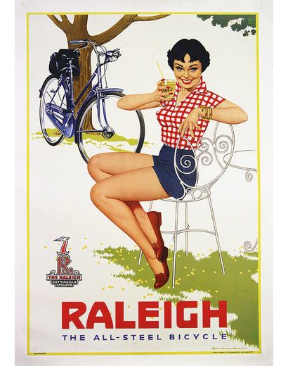 Raleigh The All Steel Bicycle vers 1950

...