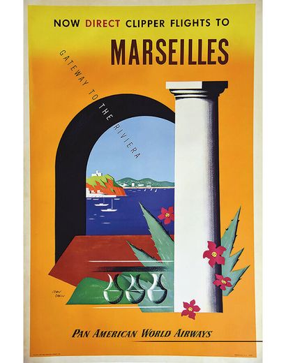 Marseilles Pan American World Airways Now...