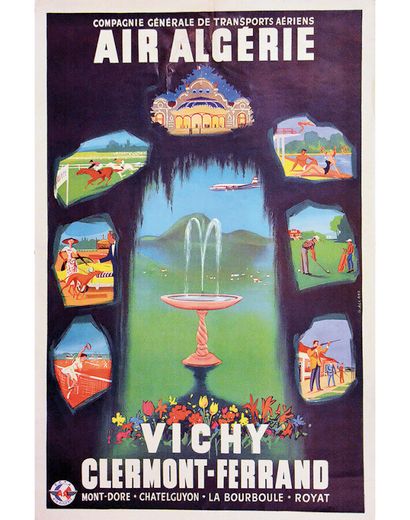 Vichy Clermond Ferrand Mont Dore Chatelguyon...