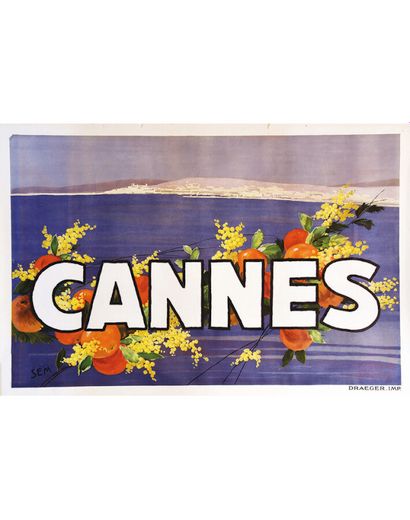 Cannes vers 1930

SEM ( GEORGES GOURSAT )

Draeger

Affiche...
