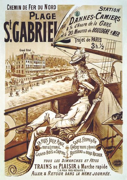 Plage St Gabriel vers 1900

Camis Paris

Affiche...