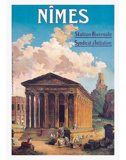Nîmes Maison Carrée Sation Hivernale Syndicat...
