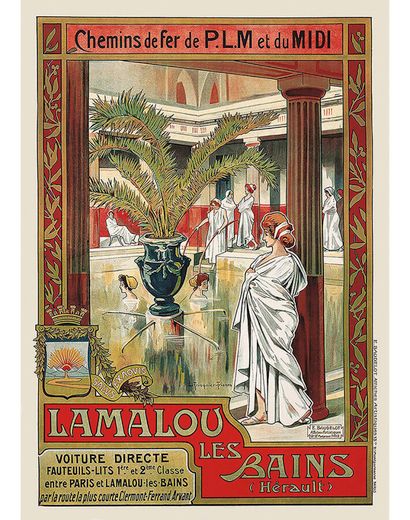 Lamalou Les Bains Hérault vesr 1920

TRINQUIER...