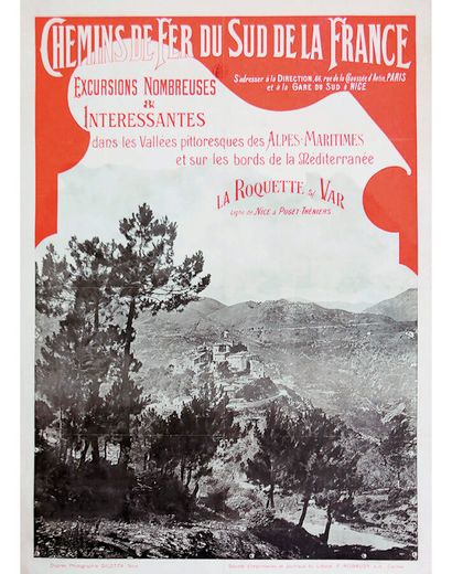 La Roquette sur Var Chemins de Fer du Sud...