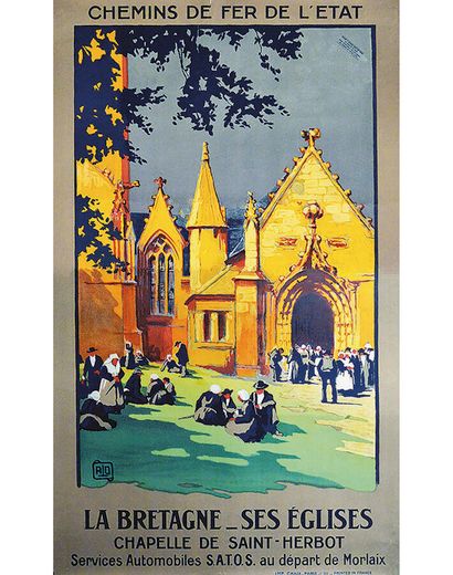 Chapelle de Saint Herbot La Bretagne Ses...