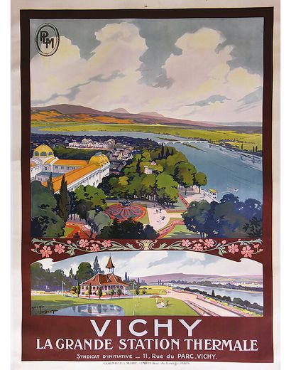 Vichy La Grande Station Thermale vers 1920

TOUSSAINT...