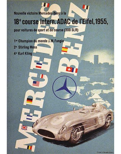 Mercedes Benz 300 SLR Adac Eifel Champion...