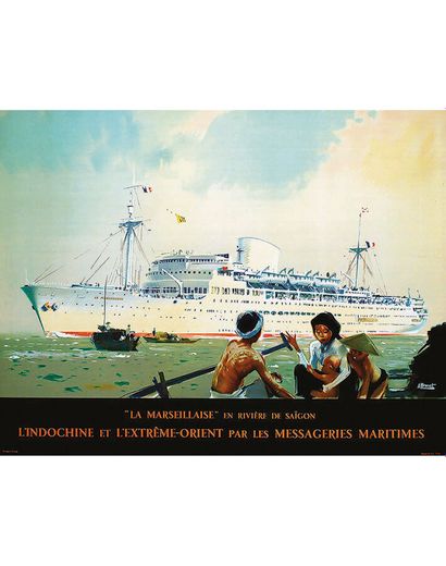 La Marseillaise en Rivière de Saïgon vers...