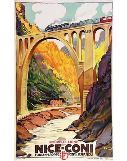 Nice - Coni Fontan - Saorge - Pont de Scarassoui....