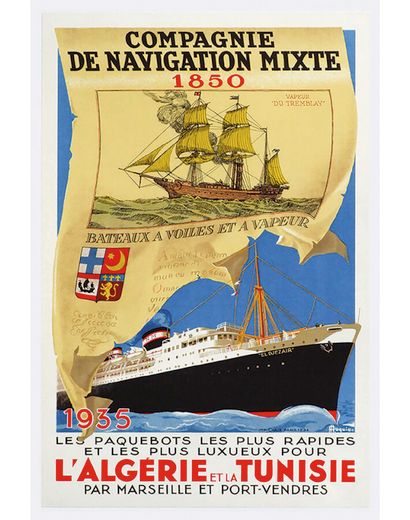 Compagnie de Navigation Mixte - L'Algérie...