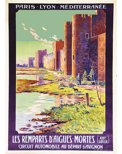 Les Remparts d'Aigues Mortes - PLM 1923

COURONNEAU...