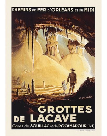 Grottes de Lacave Vers 1900

MANTELET G.

Daude...