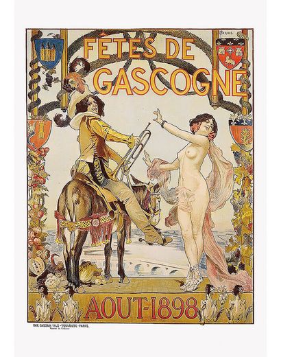 Fêtes de Gascogne Août 1898 vers 1900

GERVAIS...