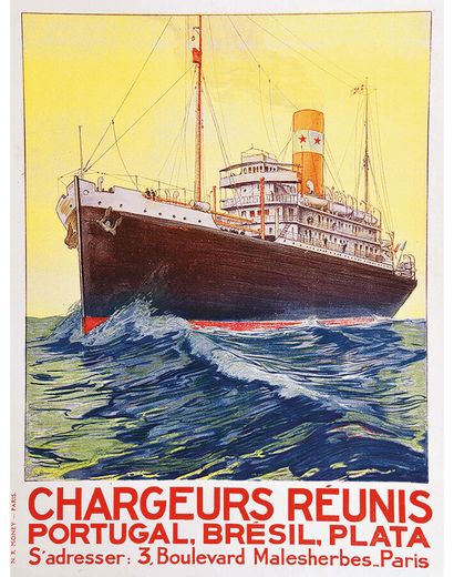 Chargeurs Réunis Portugal Brésil Plata vers...