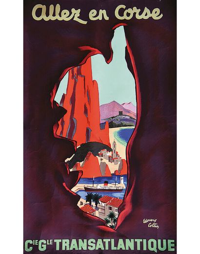 Allez en Corse Compagnie Générale Transatlantique...