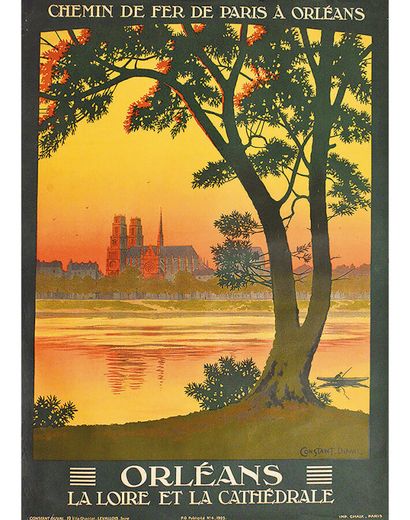 Orléans - La Loire et la Cathédrale 1925

CONSTANT...