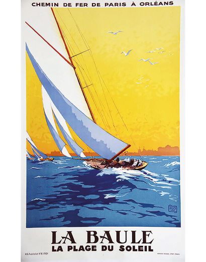 La Baule La Plage du Soleil Chemins de Fer...