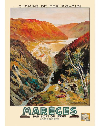 Marège par Bord ou Ussel Corrèze 1936

CHAMPSEIX...