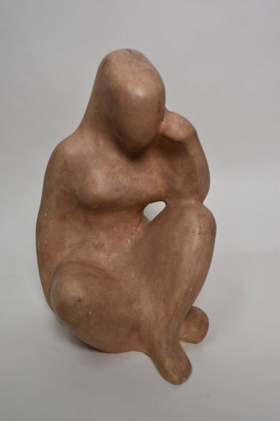 GIBERT Lucien (1904-1988)

Nu assis

Plâtre...