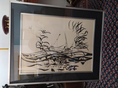 MORETTI Raymond (1931-2005)

COMPOSITION

Encre...