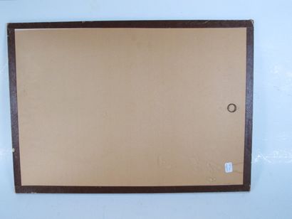 Ensemble de quatre sous-verres 

Haut. :...