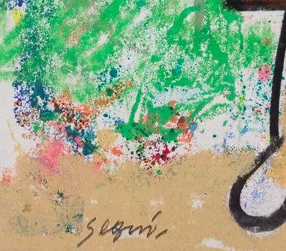 SEGUI Antonio (né en 1934) 

Pastel, signé.

Haut....