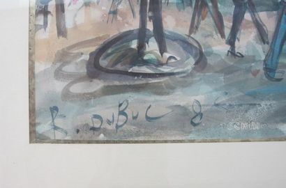 DUBUC Roland (1924-1998)

Le Métro à Paris

Aquarelle...