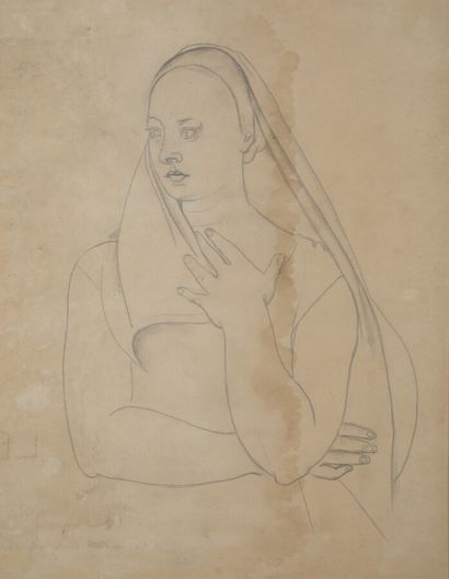 LATAPIE Louis (1891-1972)

Femme au voile

Dessin

Signé

Haut....